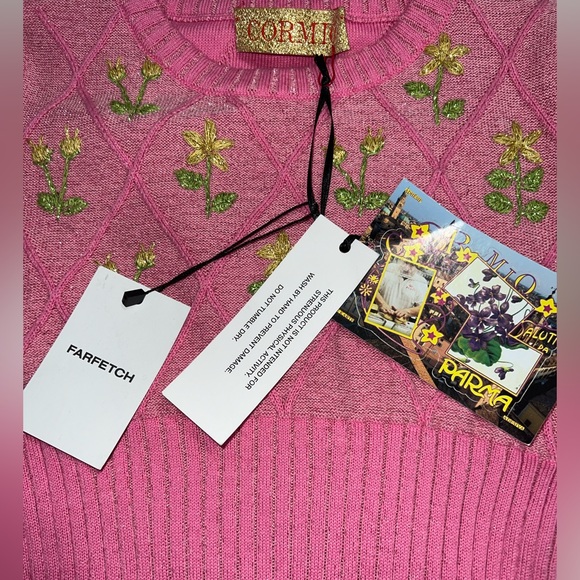 Cormio
Embroidered glitter-cotton t-shirt - Size 36 - Picture 6 of 8